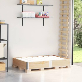 Collar de palet madera maciza de pino 150x100 cm by , Loading platforms and pallets - Ref: Foro24-4010301, Price: 61,03 €, Di...
