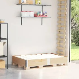 Collar de palet madera maciza de pino 150x100 cm by , Loading platforms and pallets - Ref: Foro24-4010301, Price: 63,85 €, Di...