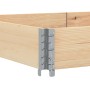 Collar de palet madera maciza de pino 150x100 cm by , Loading platforms and pallets - Ref: Foro24-4010301, Price: 61,03 €, Di...