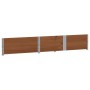 Collares de palets 2 uds madera maciza pino marrón 150x100 cm by , Loading platforms and pallets - Ref: Foro24-4010308, Price...