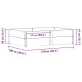 Collares de palets 2 uds madera maciza pino marrón 150x100 cm by , Loading platforms and pallets - Ref: Foro24-4010308, Price...