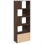 Estantería madera de ingeniería marrón roble 70x36x189 cm by , Bookcases and shelves - Ref: Foro24-3295323, Price: 109,57 €, ...
