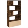 Estantería madera de ingeniería roble ahumado 100x36x189 cm by , Bookcases and shelves - Ref: Foro24-3295328, Price: 139,39 €...