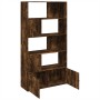 Estantería madera de ingeniería roble ahumado 100x36x189 cm by , Bookcases and shelves - Ref: Foro24-3295328, Price: 139,39 €...