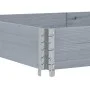 Collar de palet madera maciza de pino gris 150x100 cm by , Loading platforms and pallets - Ref: Foro24-4010303, Price: 57,97 ...