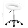 White synthetic leather work chair with wheels by vidaXL, Office chairs - Ref: Foro24-323663, Price: 64,93 €, Discount: %