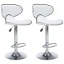 Kitchen stools 2 units white synthetic leather by vidaXL, Kitchen stools - Ref: Foro24-323643, Price: 123,27 €, Discount: %