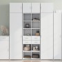 Aparador alto madera de ingeniería blanco 70x42,5x185 cm by , Sideboards - Ref: Foro24-3281462, Price: 160,19 €, Discount: %