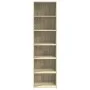Aparador alto madera de ingeniería roble Sonoma 50x41x185 cm de , Aparadores - Ref: Foro24-3281682, Precio: 99,56 €, Descuent...