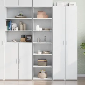 Hoher Schrank aus weißem Ingenieurholz 50x41x185 cm von , Sideboards - Ref: Foro24-3281680, Preis: 107,35 €, Rabatt: %