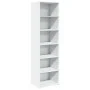 Aparador alto madera de ingeniería blanco 50x41x185 cm de , Aparadores - Ref: Foro24-3281680, Precio: 115,59 €, Descuento: %