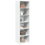 Hoher Schrank aus weißem Ingenieurholz 50x41x185 cm von , Sideboards - Ref: Foro24-3281680, Preis: 127,29 €, Rabatt: %
