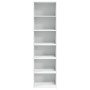 Aparador alto madera de ingeniería blanco 50x41x185 cm by , Sideboards - Ref: Foro24-3281680, Price: 127,29 €, Discount: %