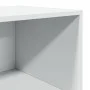 Aparador alto madera de ingeniería blanco 50x41x185 cm de , Aparadores - Ref: Foro24-3281680, Precio: 115,59 €, Descuento: %