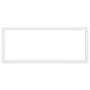 Soportes estante de lavabo 2uds tejado rectangular acero blanco by , Supports and crossbars - Ref: Foro24-4007268, Price: 40,...