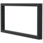 Soportes estante de lavabo 2 uds rectangular acero negro by , Supports and crossbars - Ref: Foro24-4007275, Price: 42,74 €, D...