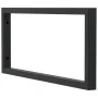 Soportes estante de lavabo 2 uds rectangular acero negro by , Supports and crossbars - Ref: Foro24-4007275, Price: 42,01 €, D...