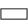 Soportes estante de lavabo 2 uds rectangular acero negro by , Supports and crossbars - Ref: Foro24-4007275, Price: 42,74 €, D...
