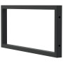 Soportes estante de lavabo 2 uds rectangular acero negro by , Supports and crossbars - Ref: Foro24-4007275, Price: 42,74 €, D...