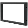 Soportes estante de lavabo 2 uds rectangular acero negro by , Supports and crossbars - Ref: Foro24-4007275, Price: 42,01 €, D...