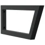Soportes estante de lavabo 2 unidades trapecio acero negro by , Supports and crossbars - Ref: Foro24-4007289, Price: 45,50 €,...