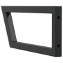 Soportes estante de lavabo 2 unidades trapecio acero negro by , Supports and crossbars - Ref: Foro24-4007289, Price: 46,36 €,...
