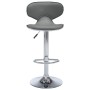 323648 Barhocker 2 Stk. Graues Kunstleder von vidaXL, Küchenhocker - Ref: Foro24-323648, Preis: 139,44 €, Rabatt: %