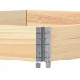 Arriate elevado hexagonal madera maciza de pino 160x160 cm by , Pots and planters - Ref: Foro24-4010317, Price: 54,46 €, Disc...