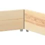 Erhöhtes sechseckiges Blumenbeet aus massiver Kiefer 160x160 cm von , Töpfe und Pflanzgefäße - Ref: Foro24-4010317, Preis: 54...