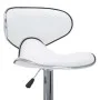Küchenhocker 2 Einheiten weißes Kunstleder von vidaXL, Küchenhocker - Ref: Foro24-323643, Preis: 123,27 €, Rabatt: %