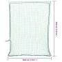 Red de remolque con cuerda elástica PP verde 3,5x3 m by , Cargo nets for motor vehicles - Ref: Foro24-4012243, Price: 36,60 €...