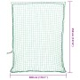 Red de remolque con cuerda elástica PP verde 3,5x3 m by , Cargo nets for motor vehicles - Ref: Foro24-4012243, Price: 36,60 €...
