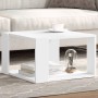Mesa de centro madera de ingeniería blanca 51,5x51,5x30 cm de , Mesas de centro - Ref: Foro24-848136, Precio: 38,39 €