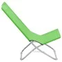 Folding beach chairs 2 units green fabric by vidaXL, Garden chairs - Ref: Foro24-310379, Price: 80,68 €, Discount: %