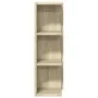 Armario de espejo baño contrachapada color roble 80x20,5x64 cm de , Tocadores de baño - Ref: Foro24-849603, Precio: 71,08 €, ...