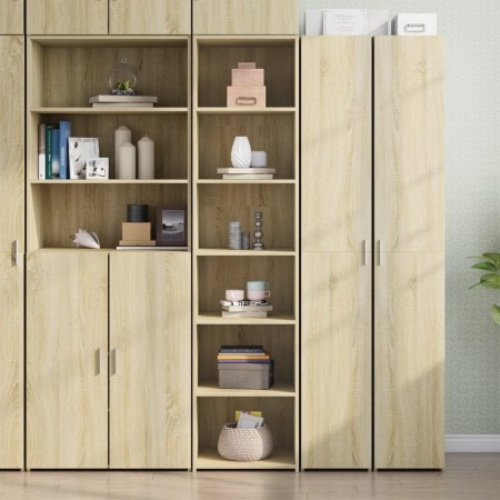 Aparador alto madera de ingeniería roble Sonoma 45x41x185 cm von , Sideboards - Ref: Foro24-3281675, Preis: 92,03 €, Rabatt: %