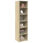 Aparador alto madera de ingeniería roble Sonoma 45x41x185 cm von , Sideboards - Ref: Foro24-3281675, Preis: 92,03 €, Rabatt: %