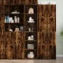 Aparador alto madera de ingeniería roble Sonoma 45x41x185 cm de , Aparadores - Ref: Foro24-3281677, Precio: 102,16 €, Descuen...