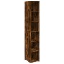 Aparador alto madera de ingeniería roble ahumado 30x41x185 cm de , Aparadores - Ref: Foro24-846415, Precio: 78,50 €