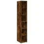 Rauchiger Eichen-Ingenieurholz-Hochschrank 30x41x185 cm von , Sideboards - Ref: Foro24-846415, Preis: 75,14 €, Rabatt: %