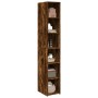 Rauchiger Eichen-Ingenieurholz-Hochschrank 30x41x185 cm von , Sideboards - Ref: Foro24-846415, Preis: 76,18 €, Rabatt: %
