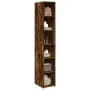 Rauchiger Eichen-Ingenieurholz-Hochschrank 30x41x185 cm von , Sideboards - Ref: Foro24-846415, Preis: 75,14 €, Rabatt: %