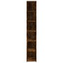 Rauchiger Eichen-Ingenieurholz-Hochschrank 30x41x185 cm von , Sideboards - Ref: Foro24-846415, Preis: 76,18 €, Rabatt: %