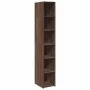 Hoher Schrank aus braunem Eichen-Ingenieurholz, 30x41x185 cm. von , Sideboards - Ref: Foro24-846417, Preis: 77,60 €, Rabatt: %