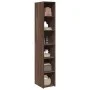 Hoher Schrank aus braunem Eichen-Ingenieurholz, 30x41x185 cm. von , Sideboards - Ref: Foro24-846417, Preis: 77,60 €, Rabatt: %