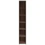 Hoher Schrank aus braunem Eichen-Ingenieurholz, 30x41x185 cm. von , Sideboards - Ref: Foro24-846417, Preis: 77,60 €, Rabatt: %