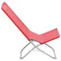 Sillas de playa plegables 2 unidades tela rojo de vidaXL, Sillas de jardín - Ref: Foro24-310376, Precio: 74,90 €, Descuento: %