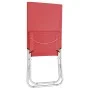 Sillas de playa plegables 2 unidades tela rojo de vidaXL, Sillas de jardín - Ref: Foro24-310376, Precio: 74,90 €, Descuento: %