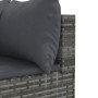 Gartenmöbel-Set, 6-teilig, mit grauen Polstern aus synthetischem Rattan. von , Gartensets - Ref: Foro24-3308170, Preis: 419,1...