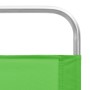 Klappbare Strandkörbe 2 Einheiten aus grünem Stoff von vidaXL, Gartenstühle - Ref: Foro24-310370, Preis: 73,10 €, Rabatt: %